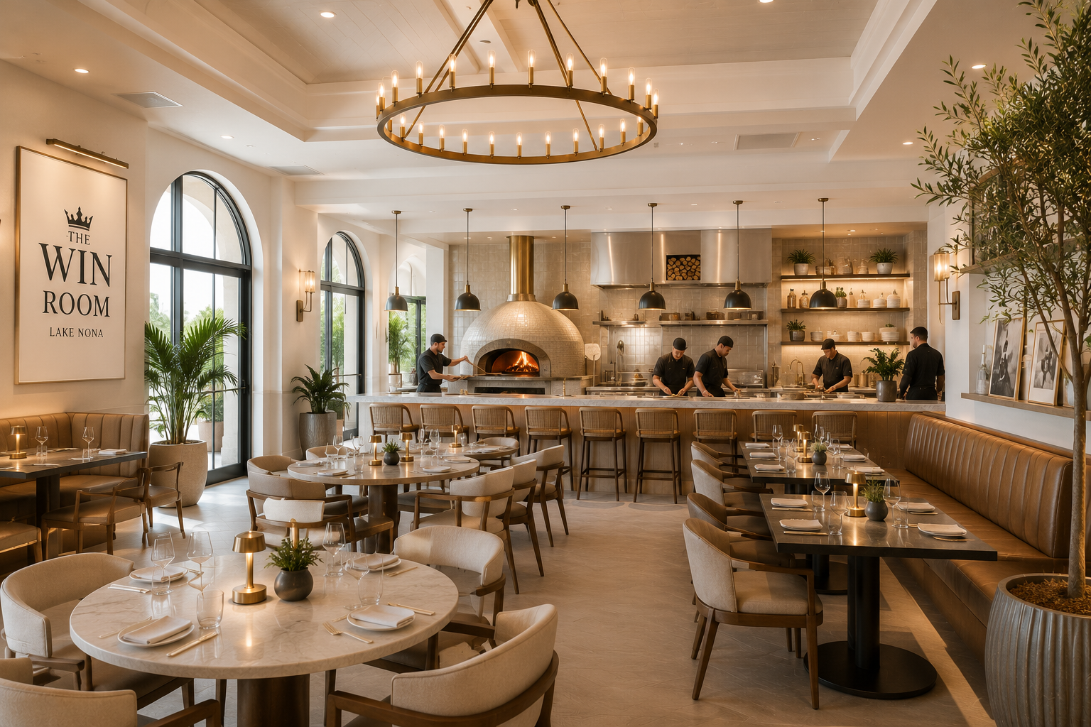 A chef-driven kitchen.